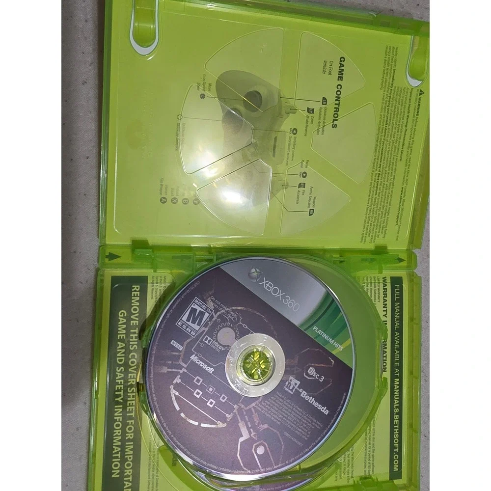 Rage Xbox 360 Xbox One Backward Compatible Platinum Hits 3-Disc Set id Bethesda